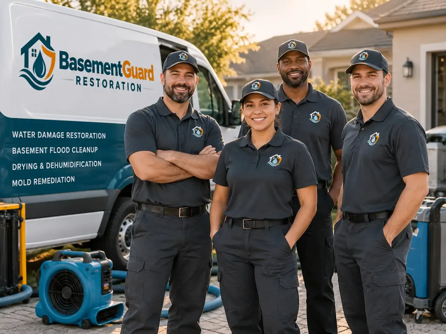 Basement Water Damage Restoration company in Regan, ND